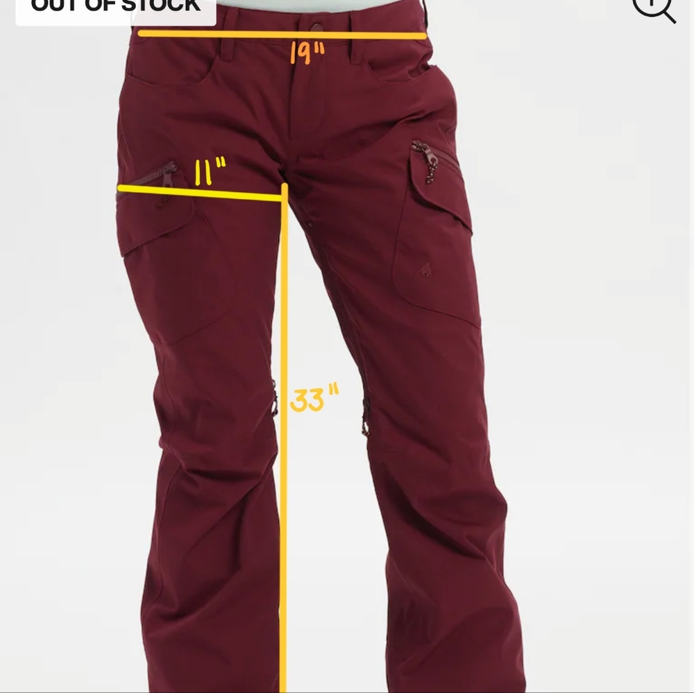 Burton Gloria snow pant long